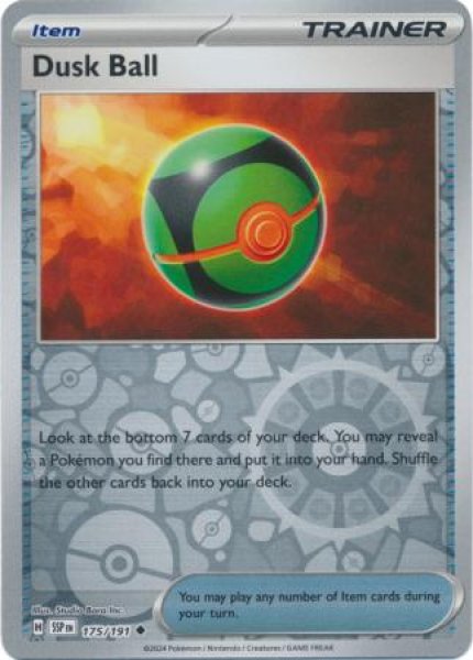 画像1: ダークボール　Dusk Ball　【リバホロ】　英語版　海外版　175/191 (1)