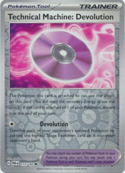 画像1: ワザマシン デヴォリューション　Technical Machine: Devolution　【リバホロ】　英語版　海外版　177/182 (1)