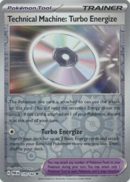 画像1: ワザマシン エナジーターボ　Technical Machine: Turbo Energize　【リバホロ】　英語版　海外版　179/182 (1)