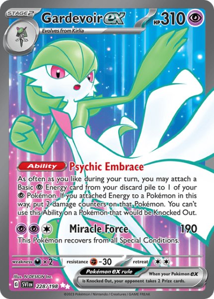 画像1: サーナイトex　Gardevoir ex　英語版　海外版　228/198 (1)
