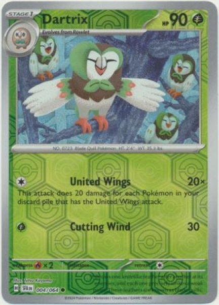画像1: フクスロー　Dartrix　【リバホロ】　英語版　海外版　004/064 (1)