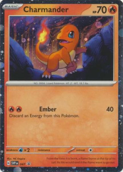 画像1: ヒトカゲ　Charmander　英語版　海外版　SVP047 (1)