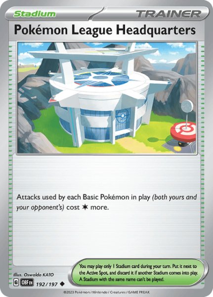 画像1: ポケモンリーグ本部　Pokémon League Headquarters　英語版　海外版　192/197 (1)