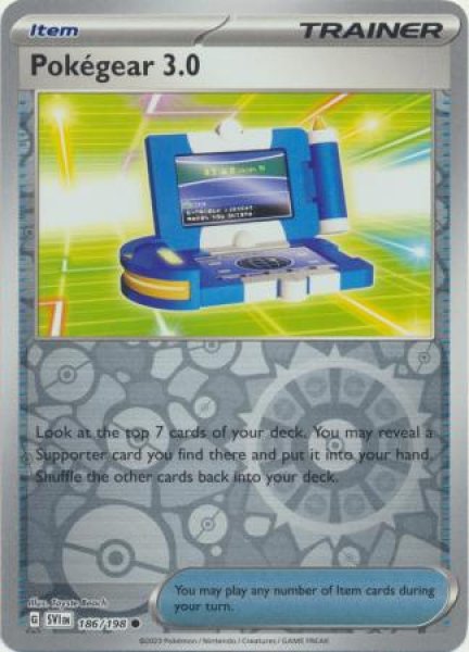 画像1: ポケギア3.0　Pokegear 3.0　【リバホロ】　英語版　海外版　186/198 (1)