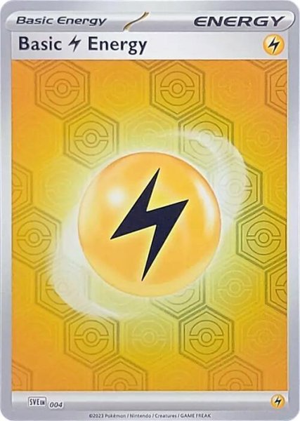 画像1: 基本雷エネルギー　Basic Lightning Energy　【リバホロ】　英語版　海外版　SVE004 (1)