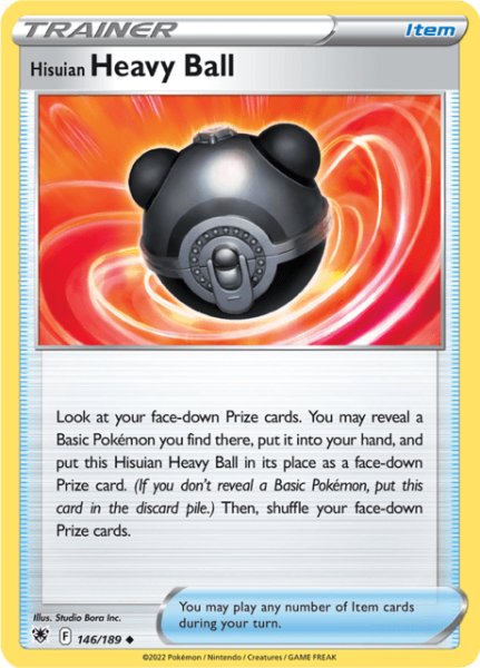画像1: ヒスイのヘビーボール　 Hisuian Heavy Ball　英語版　海外版　146/189 (1)