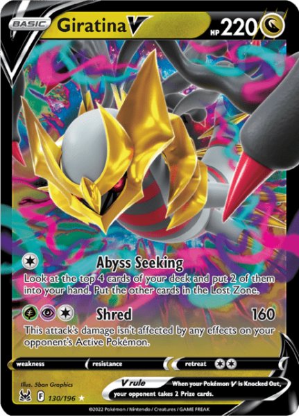 画像1: ギラティナV　Giratina V　英語版　海外版　130/196 (1)