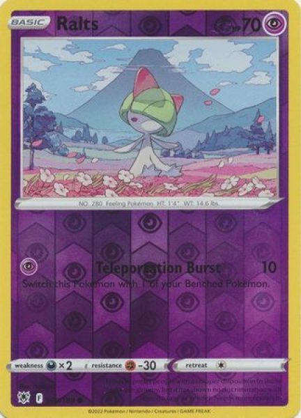 画像1: ラルトス　Ralts　【リバホロ】　英語版　海外版　060/189 (1)