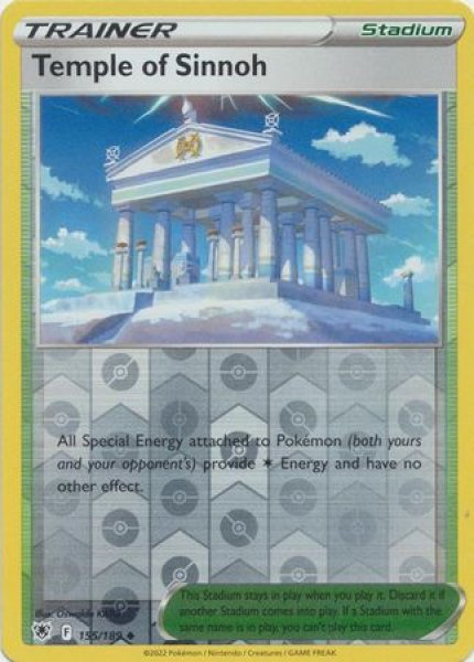 画像1: シンオウ神殿　Temple of Sinnoh　【リバホロ】　英語版　海外版　155/189 (1)