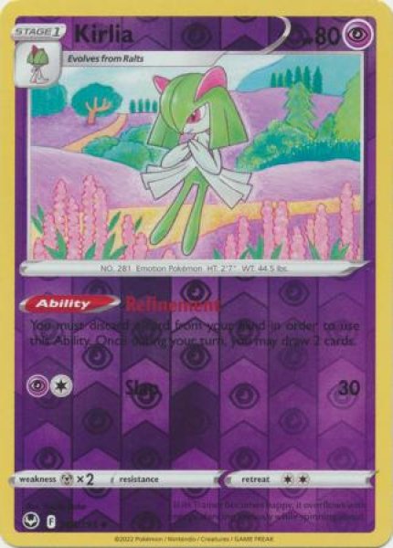 画像1: キルリア　Kirlia　【リバホロ】　英語版　海外版　068/195 (1)