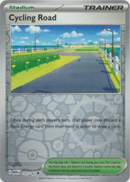 画像1: サイクリングロード　Cycling Road　【リバホロ】　英語版　海外版　157/165 (1)