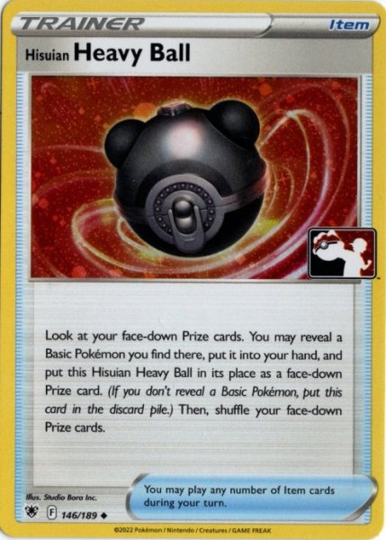 画像1: ヒスイのヘビーボール　Hisuian Heavy Ball　英語版　海外版　146/189 (1)