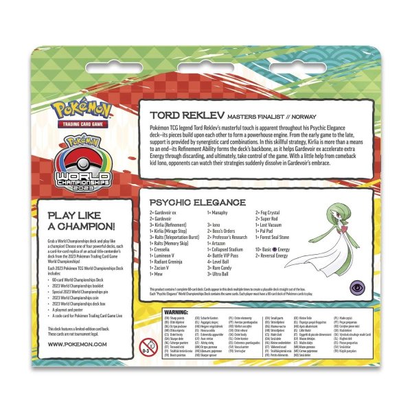 画像6: 2023年世界大会デッキ  -2023 Pokémon World Championships Deck - Tord Reklev (6)