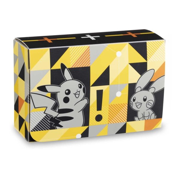 画像1: 【ダブルデッキケース】ピカチュウ 雷ポケモン集合 - Pikachu Power Grid Double Deck Box (1)