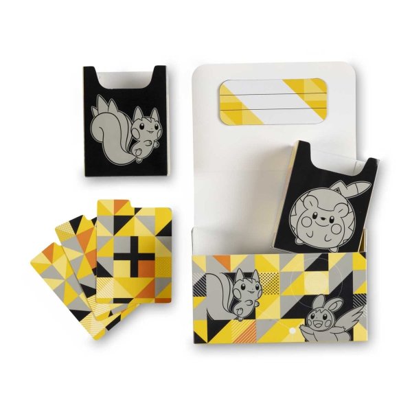 画像2: 【ダブルデッキケース】ピカチュウ 雷ポケモン集合 - Pikachu Power Grid Double Deck Box (2)