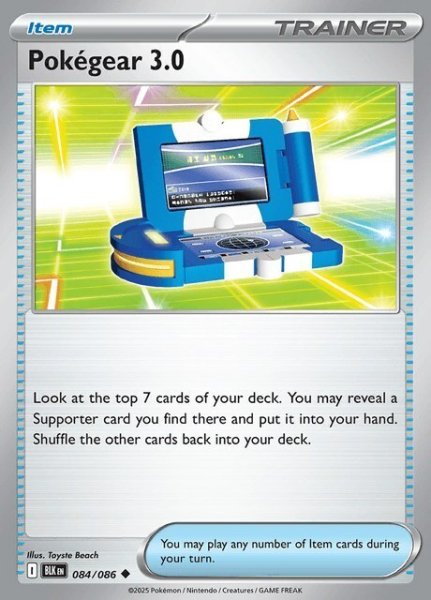 画像1: ポケギア3.0　Pokegear 3.0　【ノーマル】　英語版　海外版　084/086 (1)