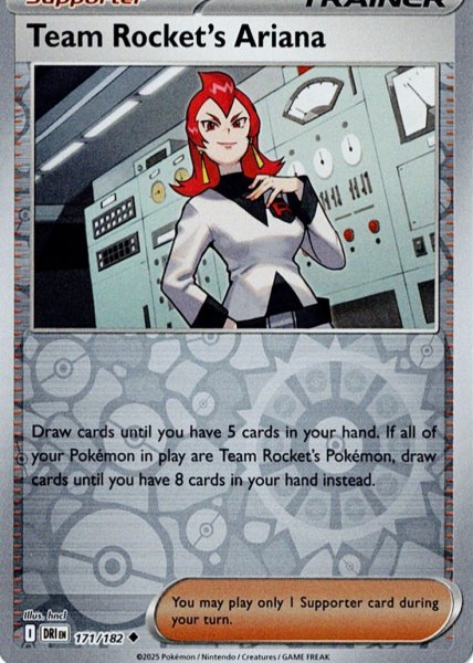 画像1: ロケット団のアテナ　Team Rocket's Ariana　【リバホロ】　英語版　海外版　171/182 (1)