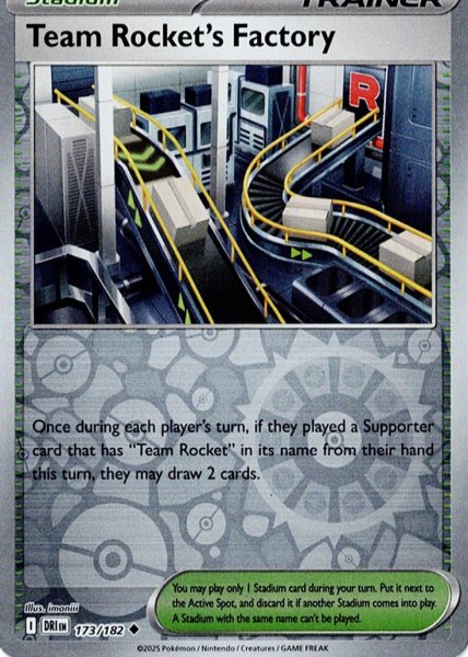 画像1: ロケット団のファクトリー　Team Rocket's Factory　【リバホロ】　英語版　海外版　173/182 (1)