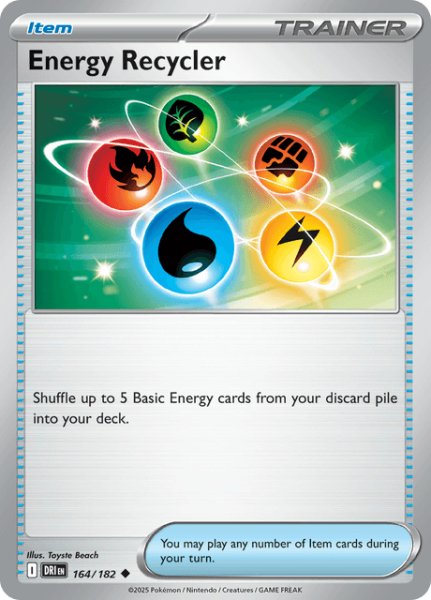 画像1: エネルギーリサイクル　Energy Recycler　【ノーマル】　英語版　海外版　164/182 (1)