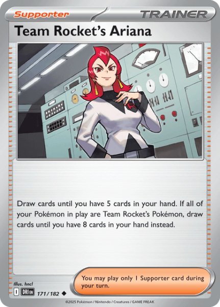 画像1: ロケット団のアテナ　Team Rocket's Ariana　【ノーマル】　英語版　海外版　171/182 (1)