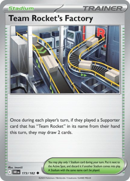 画像1: ロケット団のファクトリー　Team Rocket's Factory　【ノーマル】　英語版　海外版　173/182 (1)