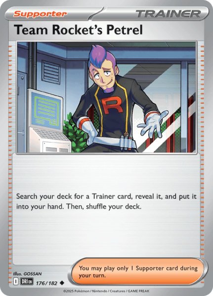 画像1: ロケット団のラムダ　Team Rocket's Petrel　【ノーマル】　英語版　海外版　176/182 (1)