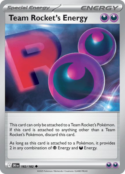 画像1: ロケット団エネルギー　Team Rocket's Energy　【ノーマル】　英語版　海外版　182/182 (1)