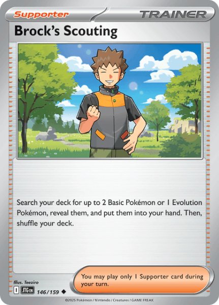 画像1: タケシのスカウト　Brock's Scouting　【ノーマル】　英語版　海外版　146/159 (1)