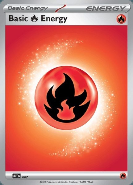 画像1: 基本炎エネルギー　Basic Fire Energy　【ノーマル】　英語版　海外版　MEE002 (1)