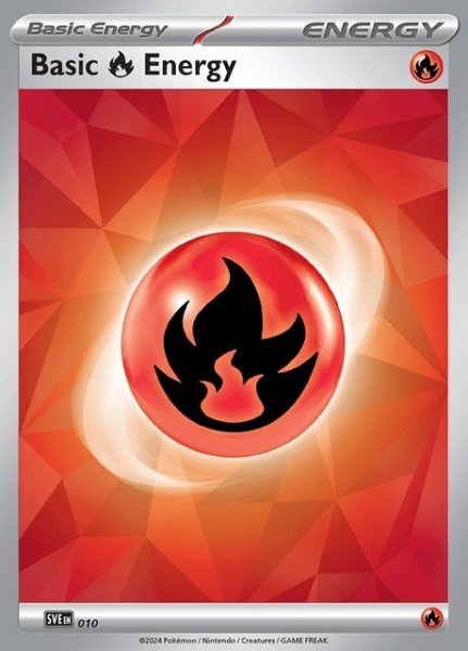 画像1: 基本炎エネルギー　Basic Fire Energy　【ノーマル】　英語版　海外版　SVE010 (1)