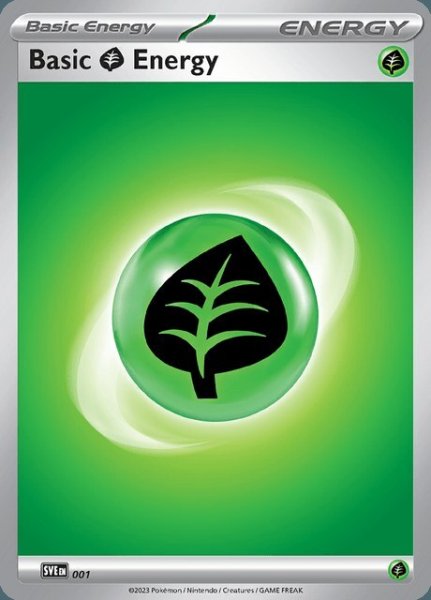 画像1: 基本草エネルギー　Basic Grass Energy　【ノーマル】　英語版　海外版　SVE/MEE (1)