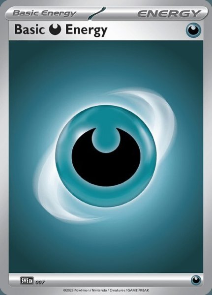 画像1: 基本悪エネルギー　Basic Darkness Energy　【ノーマル】　英語版　海外版　SVE/MEE (1)