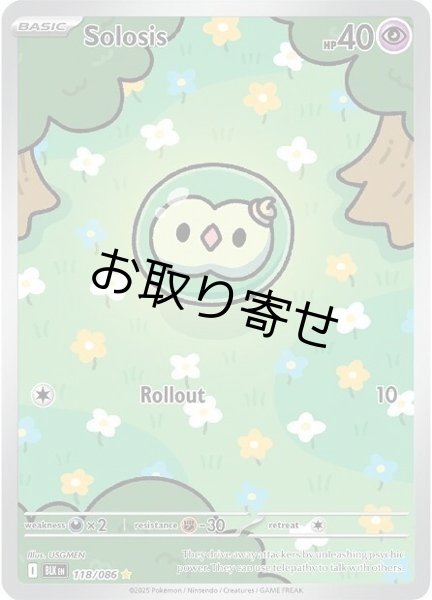 画像1: 【取り寄せ】ユニラン　Solosis　【IR】　英語版　海外版　118/086 (1)