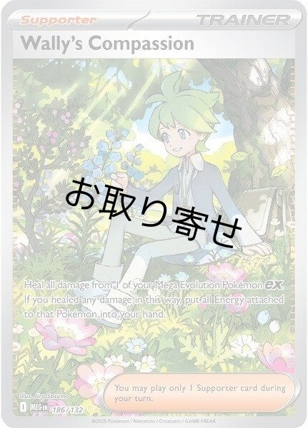 画像1: 【取り寄せ】ミツルの思いやり　Wally's Compassion　【SIR】　英語版　海外版　186/132 (1)