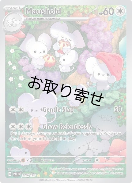 画像1: 【取り寄せ】イッカネズミ　Maushold　【IR】　英語版　海外版　226/193 (1)