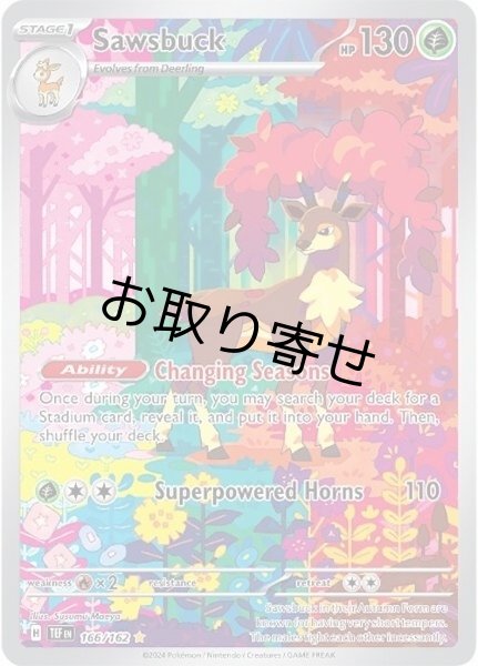 画像1: 【取り寄せ】メブキジカ　Sawsbuck　【IR】　英語版　海外版　166/162 (1)